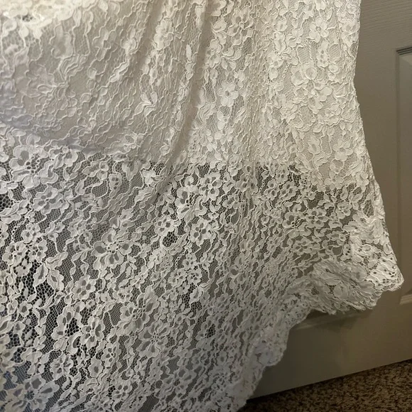 Helsa The forever Audrey skirt in white (M) - Picture 14 of 14